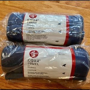 2 Brand new Manduka eQua Yoga Towel